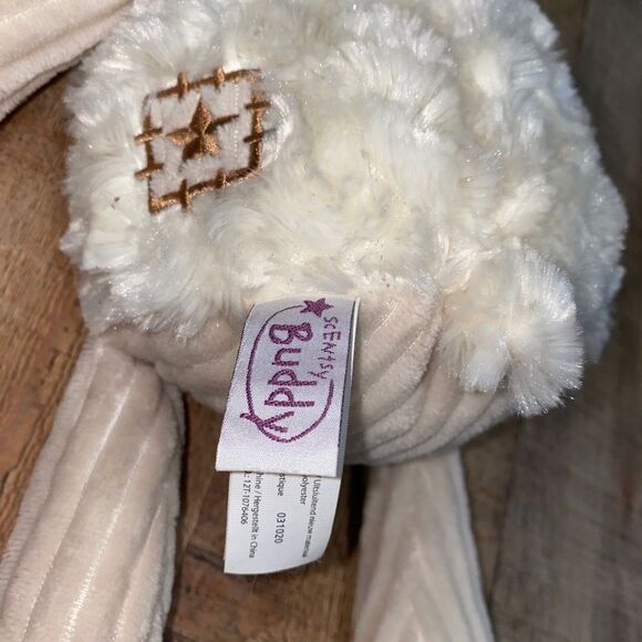 Scentsy Buddy RARE Lenny the Stuffed Lamb 15" Retired 2010 Soft Cuddly - Picture 6 of 10